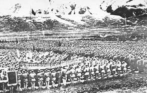 PLA troops were determined to enter thasa